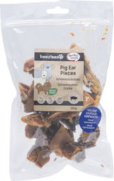 Beeztees Schweineohrstreifen Naturkaukartikel für Hunde 5 x 500 g – Bild 1 von 2