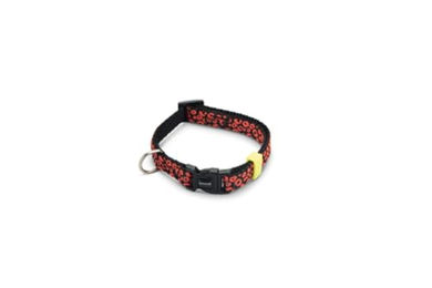 Beeztees Scribbles Hundehalsband aus Nylon in Schwarz, verstellbar 20-30 cm – Bild 1 von 2