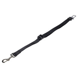 Produktbild von Beeztees Sicherheitsgurt Leine für Hunde Autosicherheitsgeschirr aus Nylon Schwarz Größe L - 80 cm
