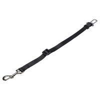 Produktbild von Beeztees Sicherheitsgurt Leine für Hunde Autosicherheitsgeschirr aus Nylon Schwarz Größe M - 70 cm