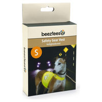 Produktbild von Beeztees Sicherheitsweste für Hunde Reflektierend Gelb Größe S