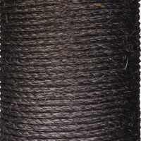 Produktbild von Beeztees Sisalstamm Kratzsäule für Kratzbaum Kaleo Schwarz Grau 75 x 15 cm