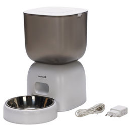 Beeztees Smart Futterautomat Chris WiFi Futterautomat Weiß - 3 l – Bild 1 von 9