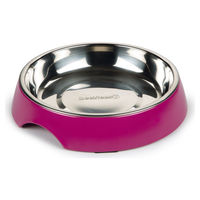 Produktbild von Beeztees Smickle Katzennapf Melamin Rosa 420 ml mit Anti-Slip Funktion - 420 ml