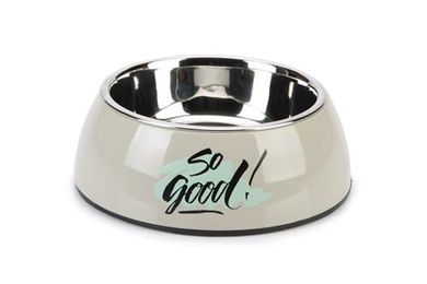 Beeztees So Good Hundenapf aus Kunststoff grau - 420 g – Bild 1 von 2