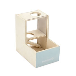Beeztees Spielhaus Rexy Nager Spielzeug aus Holz in Mint – Bild 1 von 10