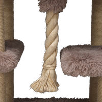 Produktbild von Beeztees Spielseil Natur als Ersatz für Kratzbaum Duco Taupe 5x5x40 cm