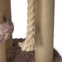 Produktbild von Beeztees Spielseil Natur für Katzen Kratzbaum Kaleo Taupe