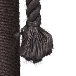 Beeztees Spielseil Schwarz für Kratzbaum Ramiro Grau Katzenspielzeug – Bild 1 von 3