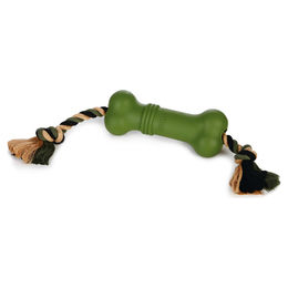 Beeztees Sumo Fit Bone Kauspielzeug für Hunde aus Gummi Grün – Bild 1 von 9
