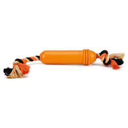 Produktbild von Beeztees Sumo Fit Wurfspielzeug aus Naturkautschuk Orange - 18 cm