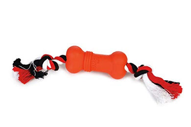 Produktbild von Beeztees Sumo Mini Fit Bone Kauspielzeug für Hunde aus Gummi Rot XS