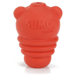 Produktbild von Beeztees Sumo Mini Intelligenzspielzeug für Welpen aus Gummi in Rot Größe S