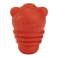Produktbild von Beeztees Sumo Mini Play Hundespielzeug aus Gummi für Welpen in Rot XS