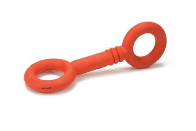 Beeztees Sumo Mini Team Pully Kauspielzeug für Welpen und kleine Hunde aus Gummi Rot – Bild 1 von 8