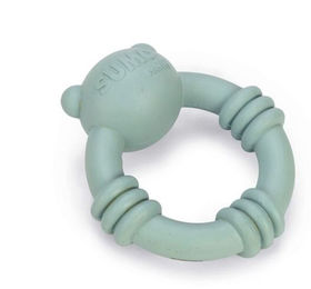 Beeztees Sumo Mini Welpenspielzeug Team Spielring aus Gummi XS Türkis – Bild 1 von 2