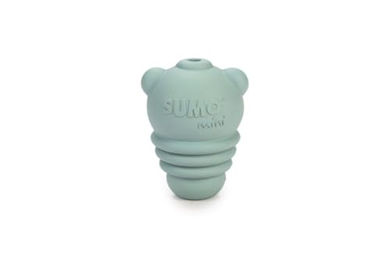 Produktbild von Beeztees Sumo Mini XS Hundespielzeug für Welpen aus Gummi Grün Intelligenzspielzeug zur Zahnpflege