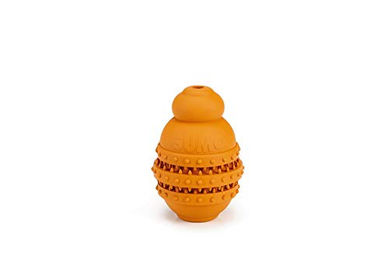 Beeztees Sumo Play Dental Kauspielzeug für Hunde aus Gummi Orange Größe S - 1 Stk. – Bild 1 von 11