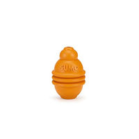 Produktbild von Beeztees Sumo Play Hundespielzeug aus Gummi Orange Größe M zur Zahnpflege und Intelligenzförderung - 1 Stk.