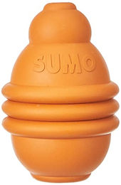 Beeztees Sumo Play Intelligenzspielzeug für Hunde aus Gummi Orange Größe L - 1 Stk. – Bild 1 von 7
