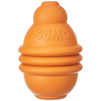 Produktbild von Beeztees Sumo Play Intelligenzspielzeug für Hunde aus Gummi Orange Größe L - 1 Stk.