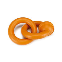 Produktbild von Beeztees Sumo Team Hundespielzeug aus Gummi orange