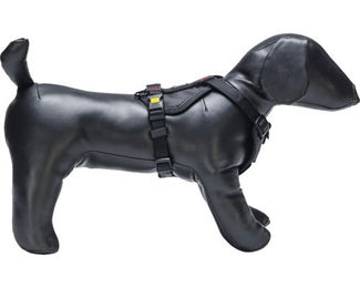 Beeztees Supreme Y Hundegeschirr Parinca Schwarz aus Nylon 37-40 cm – Bild 1 von 6