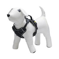 Produktbild von Beeztees Supreme Y Hundegeschirr Parinca Schwarz aus Nylon 38-51 cm