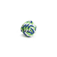 Produktbild von Beeztees Tauball Knabberspielzeug aus Baumwolle für Nager bunt 7 cm