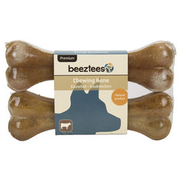 Beeztees Thai Kauknochen für Hunde aus Rind Monoprotein 16 cm 100-110 g - 2 x 100 g – Bild 1 von 4
