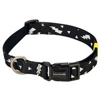 Produktbild von Beeztees Thunder Hundehalsband aus Nylon Schwarz