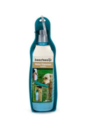 Beeztees Tragbare Hundetrinkflasche mit Riemen in Blau und Türkis 500 ml - 500 ml – Bild 1 von 3