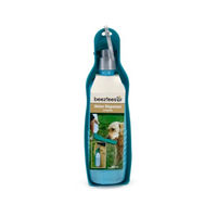 Produktbild von Beeztees Tragbare Hundetrinkflasche mit Riemen in Blau und Türkis 500 ml - 500 ml