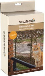 Beeztees Transparentes Katzennetz aus Nylon für den Balkon 8 x 3 m - 8 m – Bild 1 von 3
