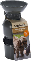 Beeztees Trinkflasche Nia Wassernapf aus Kunststoff Grau 550 ml - 550 ml – Bild 1 von 10