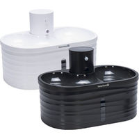 Produktbild von Beeztees Trinkwasserbrunnen Sef für Katzen aus Kunststoff in Anthrazit 2,5L - 2,5 l