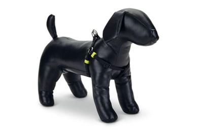 Produktbild von Beeztees Uni Hundegeschirr Schwarz 26-40 cm x 10 mm