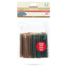 Beeztees Veggie Stange Mix Hundesnack zur Zahnpflege vegan 500 g - 500 g – Bild 1 von 3