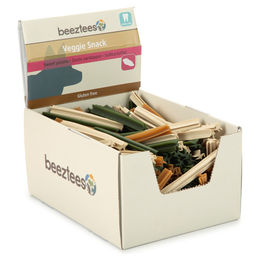 Produktbild von Beeztees Veggie Stange Mix Zahnpflege-Snack Vegan Glutenfrei Ohne tierisches Protein