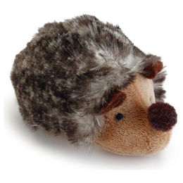 Beeztees Vibrations-Prikkie Elektrisches Katzenspielzeug aus Plüsch Braun für Kitten - 8,5 cm – Bild 1 von 7