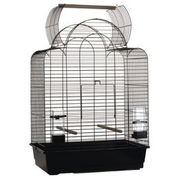 Beeztees Vogelkäfig Big Sonia Open für Vögel Schwarz Metall 54 x 34 x 74 cm – Bild 1 von 2