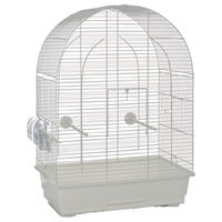 Produktbild von Beeztees Vogelkäfig Lucie Fanette weiß aus Metall