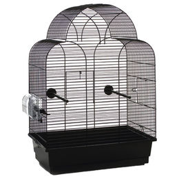 Beeztees Vogelkäfig Sonia für Vögel Schwarz Metall 45x28x63cm - 45 cm – Bild 1 von 2