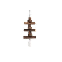 Produktbild von Beeztees Vogelschaukel aus Holz für Papageien Braun