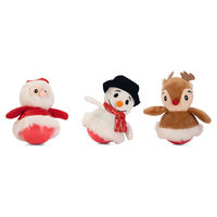 Produktbild von Beeztees Weihnachtsspielzeug für Katzen aus Plüsch bunt
