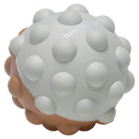 Produktbild von Beeztees Welpen Spielball Denise Mini aus Gummi zur Zahnpflege Orange Grau Bunt 6,2 cm