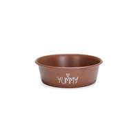 Produktbild von Beeztees Welpen Wassernapf aus Edelstahl mit rutschfestem Boden Ziegelstein 16 cm 940 ml - 940 ml