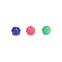 Produktbild von Beeztees Welpenball Hundespielzeug aus Kunststoff mit Squeaker in Bunt 5 cm
