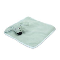 Produktbild von Beeztees Wuggie Plüschspielzeug Hundedecke für Welpen Grün