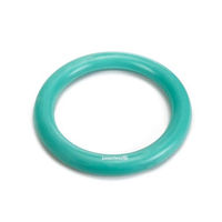 Produktbild von Beeztees Wurfspielzeug Ring aus Gummi Türkis Grün